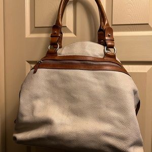 XL Leather Travel Tote